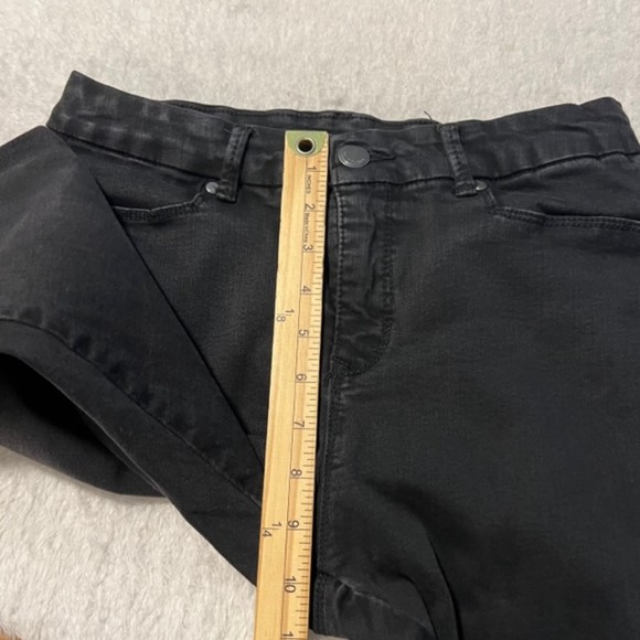 Bandolino Womens Black Smooth Operator Mid Rise Skinny Jeans Size 8 - Picture 10 of 11